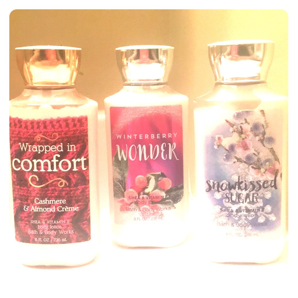 Bath and Body Works Lotions